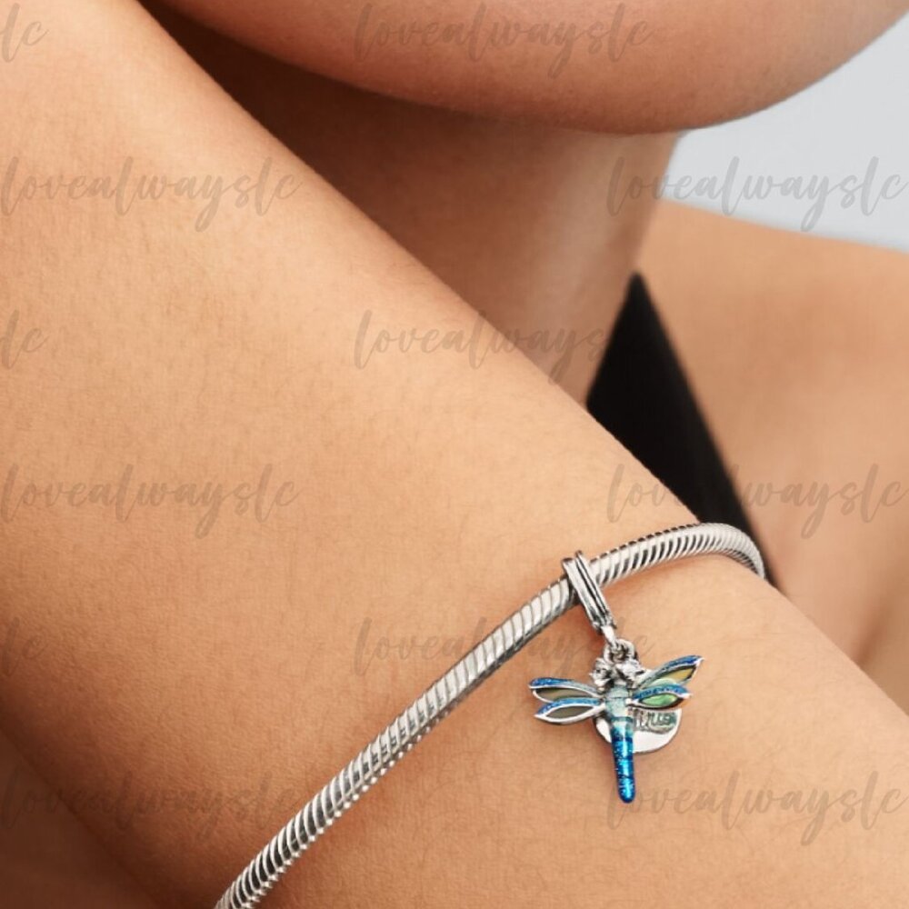 Pandora Dragonfly Double Dangle Charm - image 4